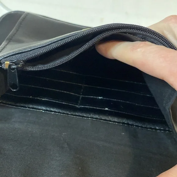 Dolce Vita Black Leather Crossbody - Picture 10 of 13